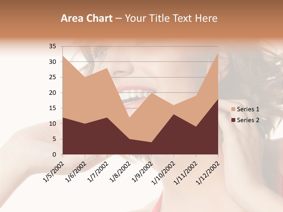 White Teeth Isolated On White PowerPoint Template