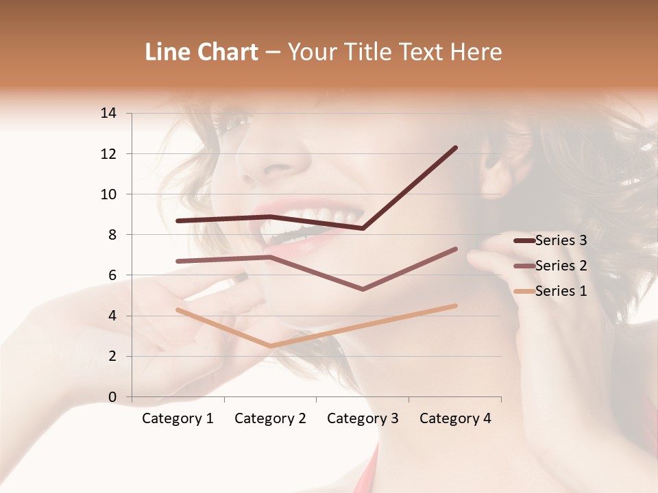 White Teeth Isolated On White PowerPoint Template