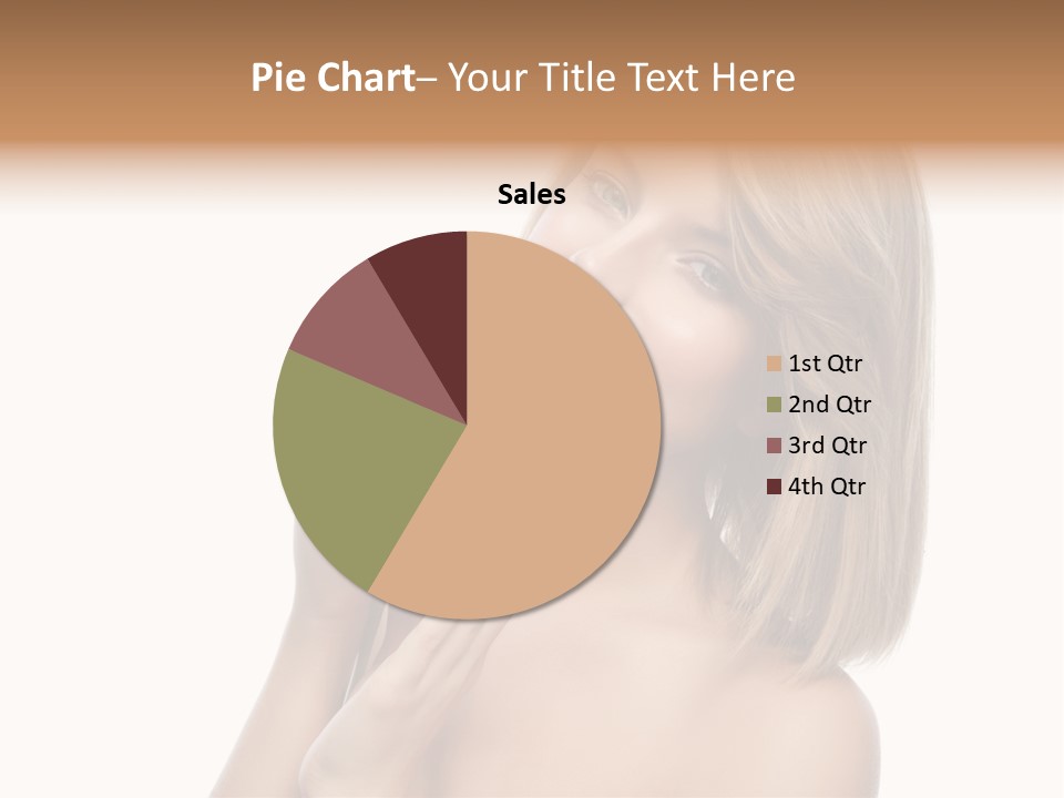 Face Lady Aroma PowerPoint Template