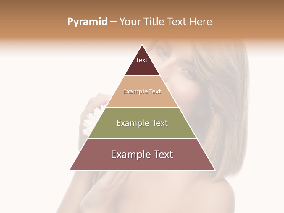 Face Lady Aroma PowerPoint Template