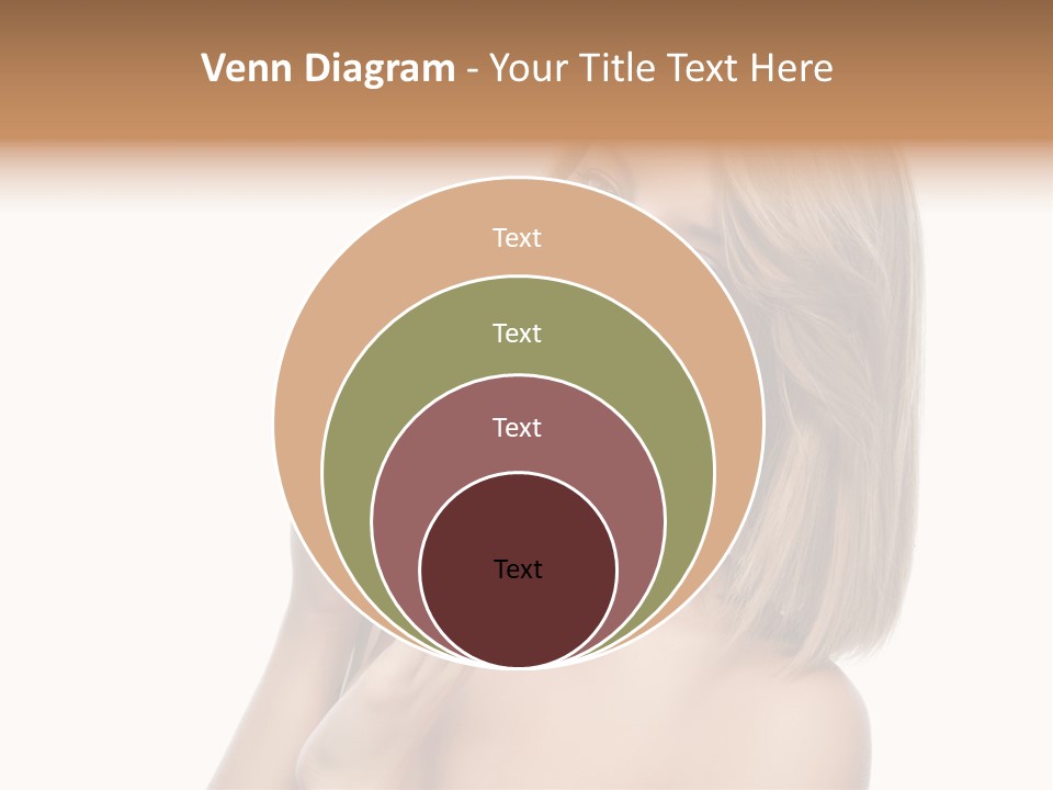 Face Lady Aroma PowerPoint Template