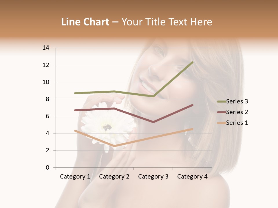 Face Lady Aroma PowerPoint Template