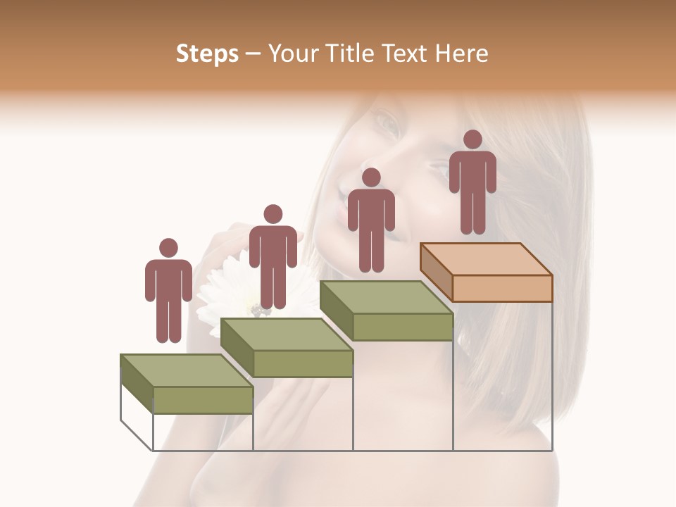 Face Lady Aroma PowerPoint Template