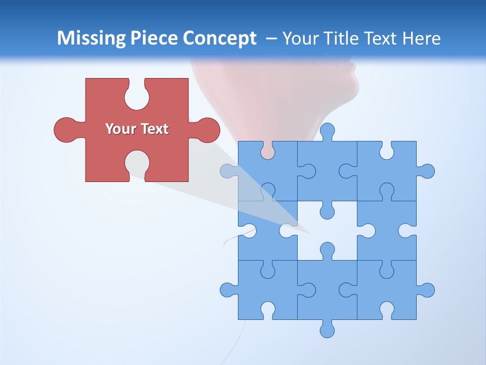 Idea Job Balloon PowerPoint Template