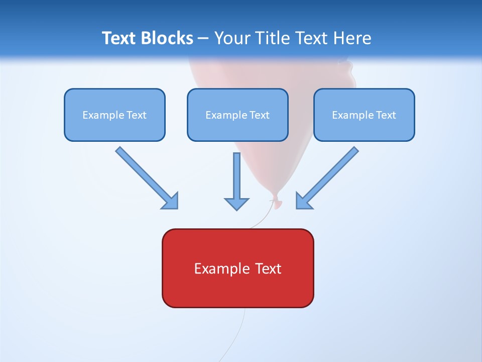 Idea Job Balloon PowerPoint Template