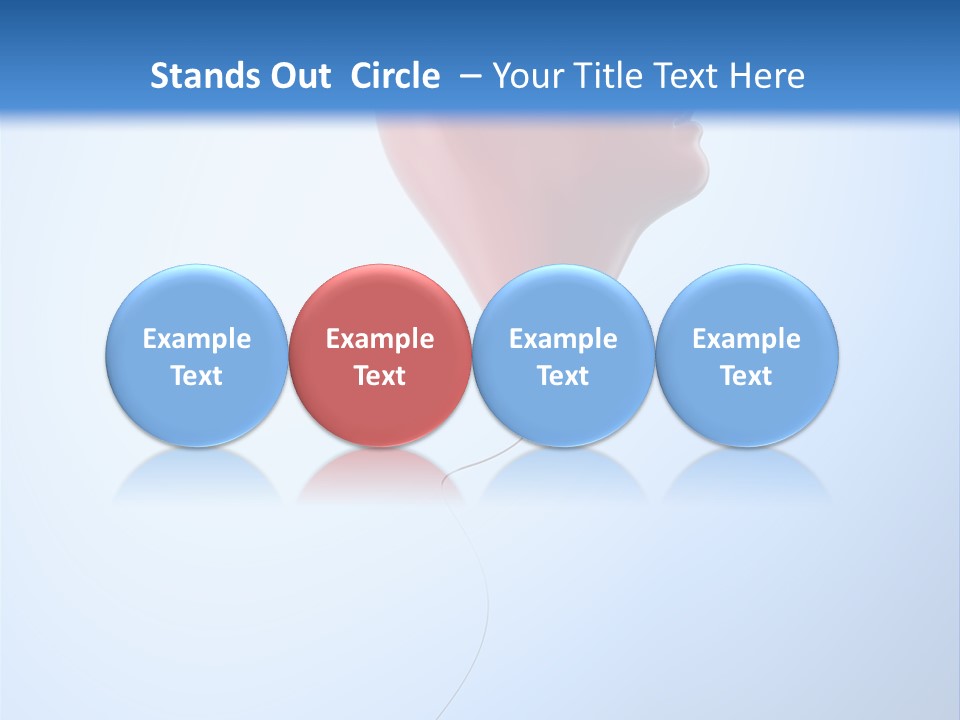 Idea Job Balloon PowerPoint Template