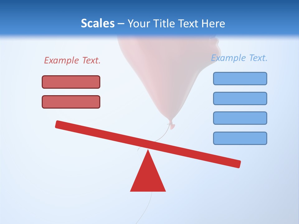 Idea Job Balloon PowerPoint Template