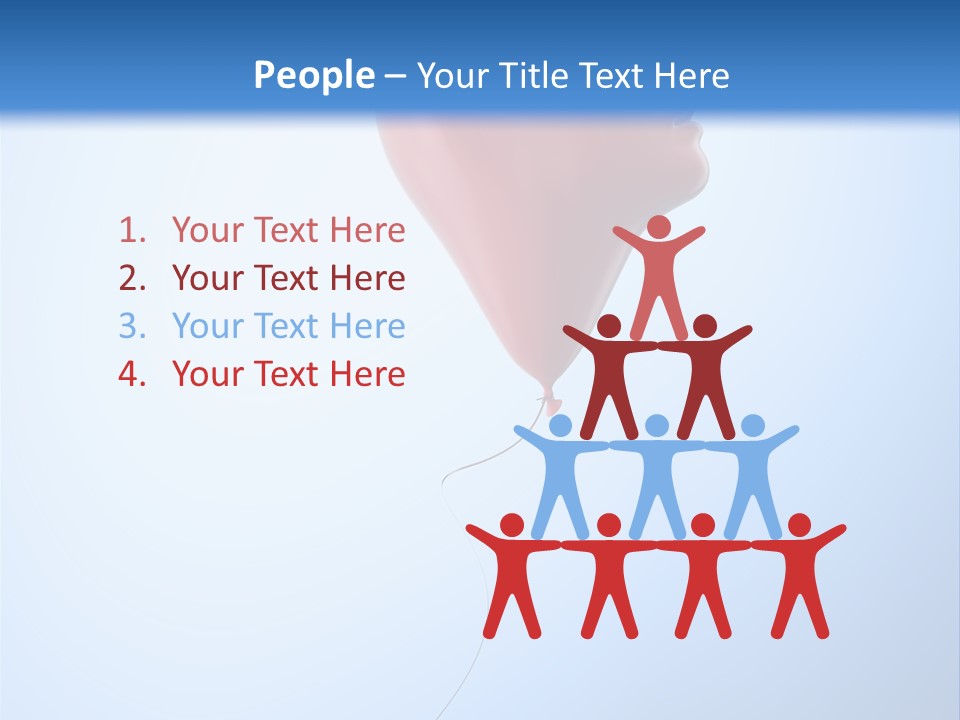 Idea Job Balloon PowerPoint Template