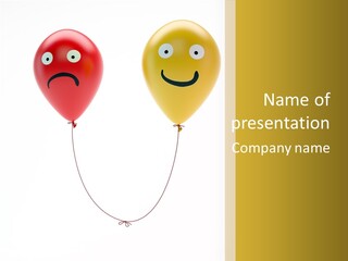 Smile Smiley Joyful PowerPoint Template