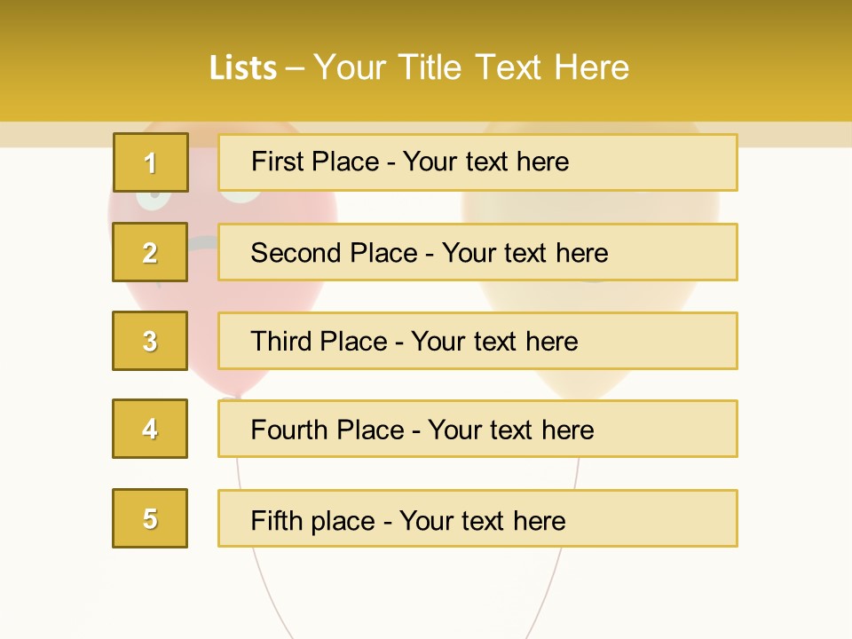 Smile Smiley Joyful PowerPoint Template