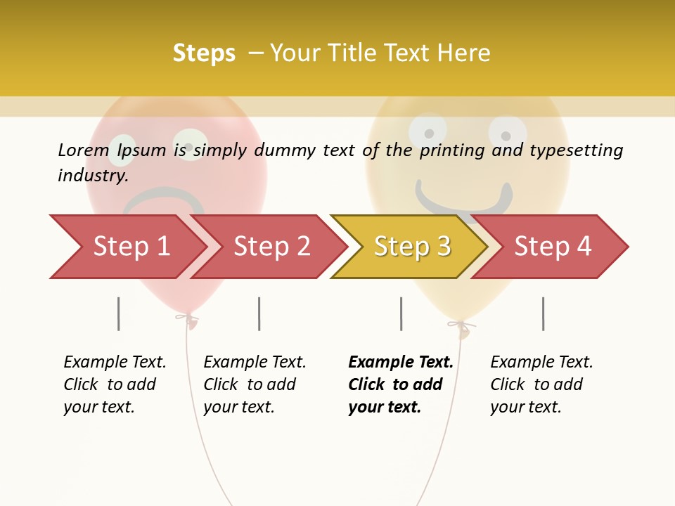 Smile Smiley Joyful PowerPoint Template