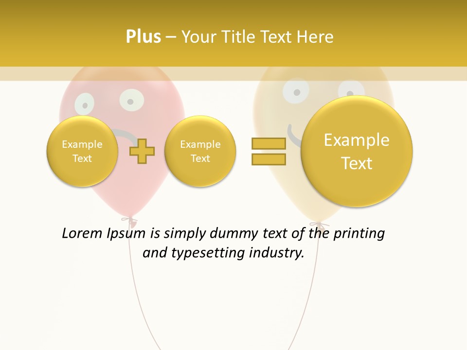 Smile Smiley Joyful PowerPoint Template
