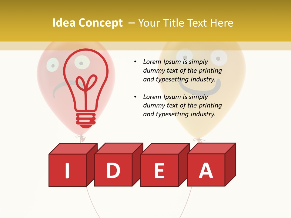Smile Smiley Joyful PowerPoint Template