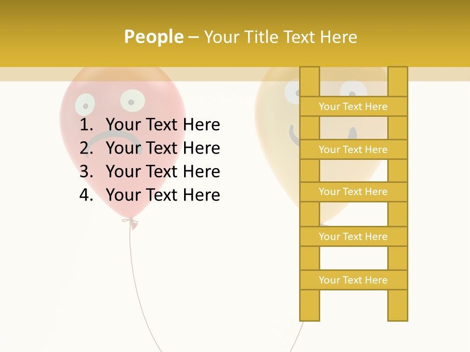 Smile Smiley Joyful PowerPoint Template