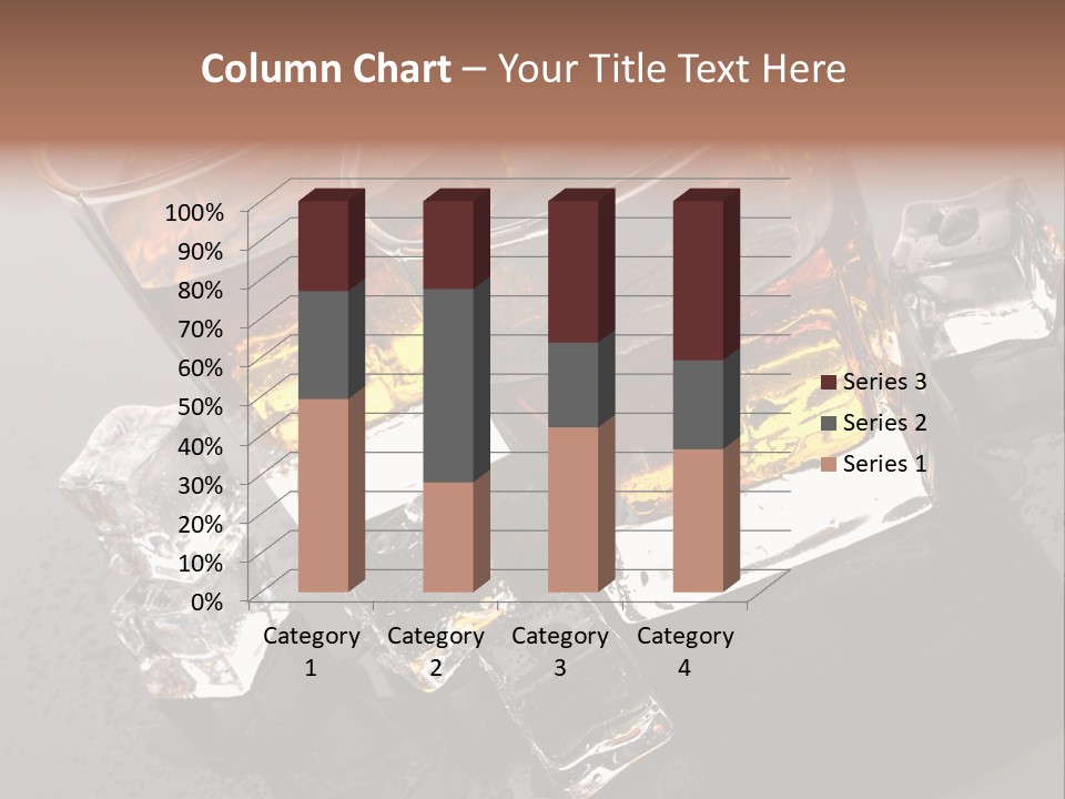 Rum Ice Whiskey PowerPoint Template