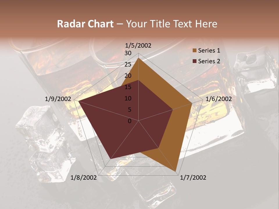 Rum Ice Whiskey PowerPoint Template