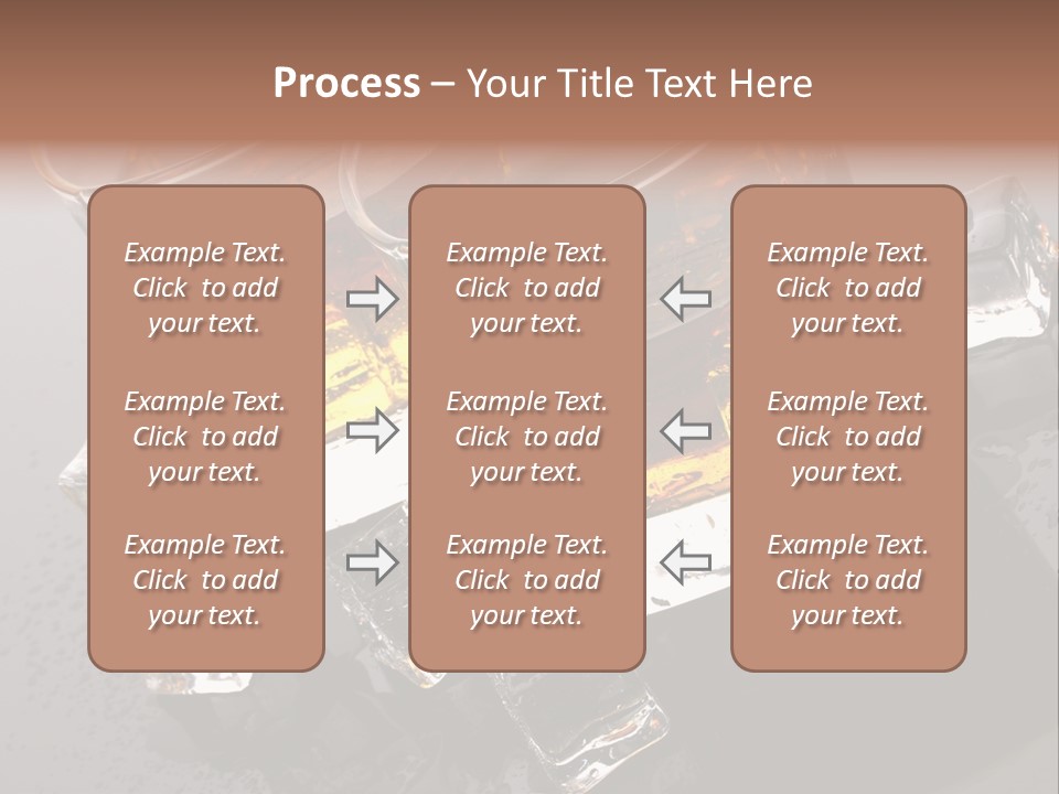 Rum Ice Whiskey PowerPoint Template