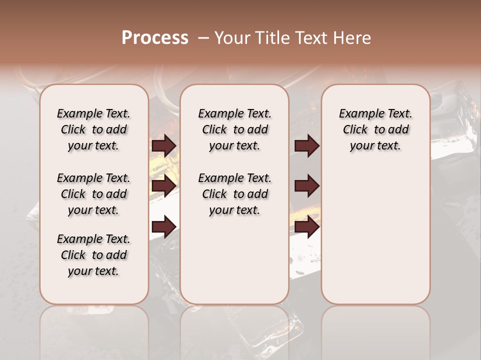 Rum Ice Whiskey PowerPoint Template