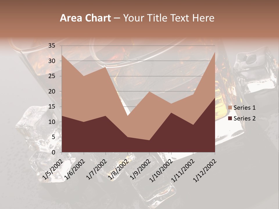 Rum Ice Whiskey PowerPoint Template