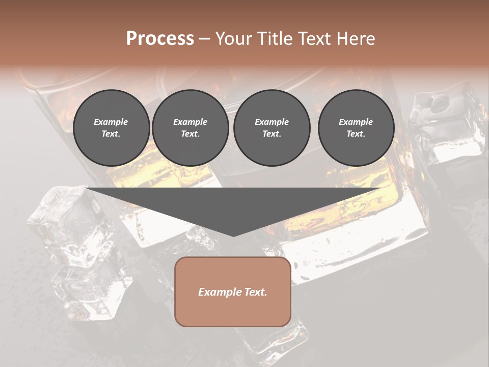 Rum Ice Whiskey PowerPoint Template