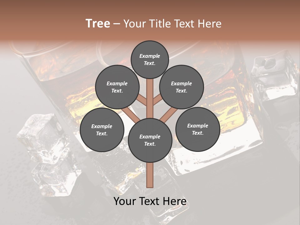 Rum Ice Whiskey PowerPoint Template