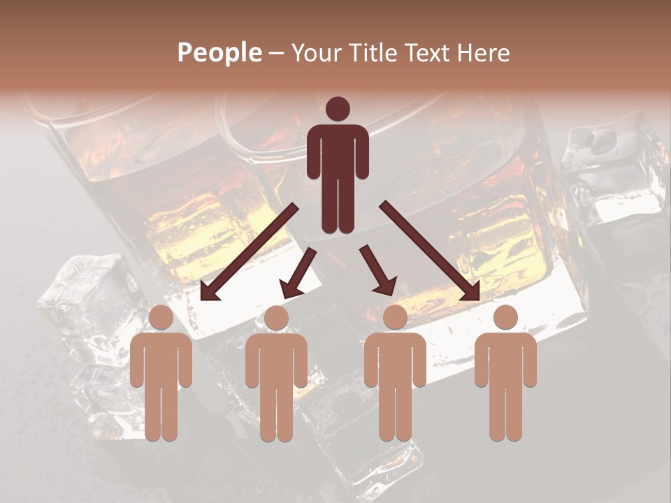 Rum Ice Whiskey PowerPoint Template