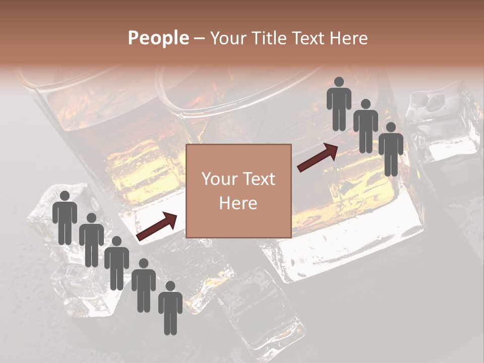 Rum Ice Whiskey PowerPoint Template