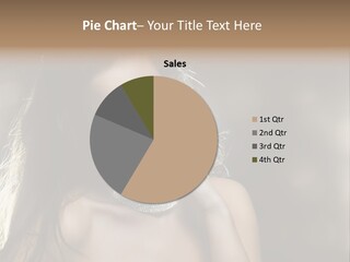 Black Care Eye PowerPoint Template