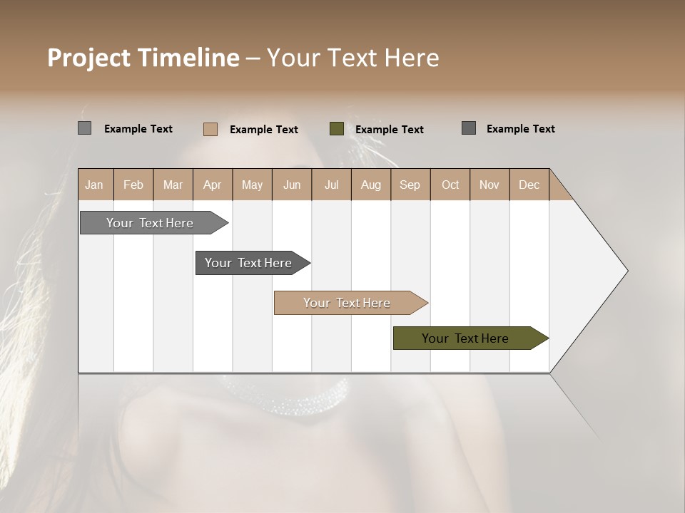 Black Care Eye PowerPoint Template
