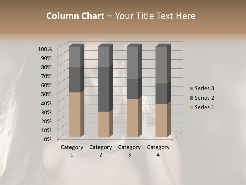 Black Care Eye PowerPoint Template