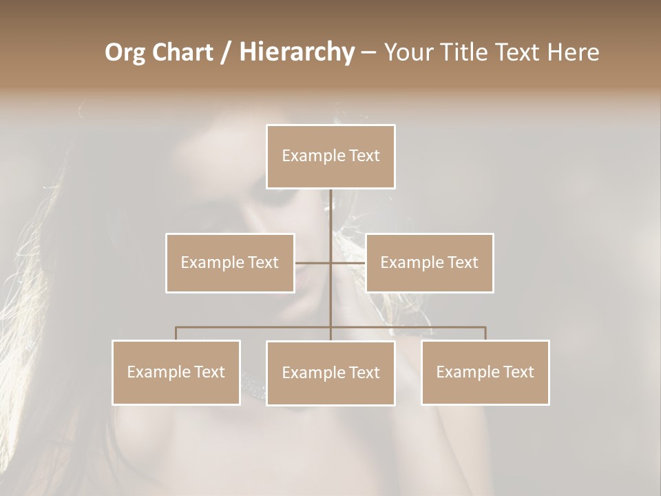 Black Care Eye PowerPoint Template