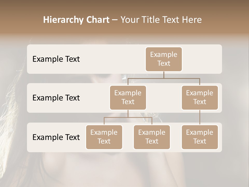 Black Care Eye PowerPoint Template