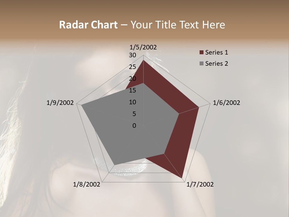 Black Care Eye PowerPoint Template