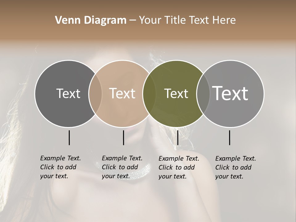 Black Care Eye PowerPoint Template