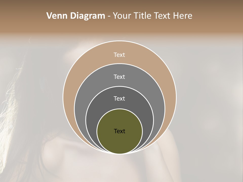 Black Care Eye PowerPoint Template