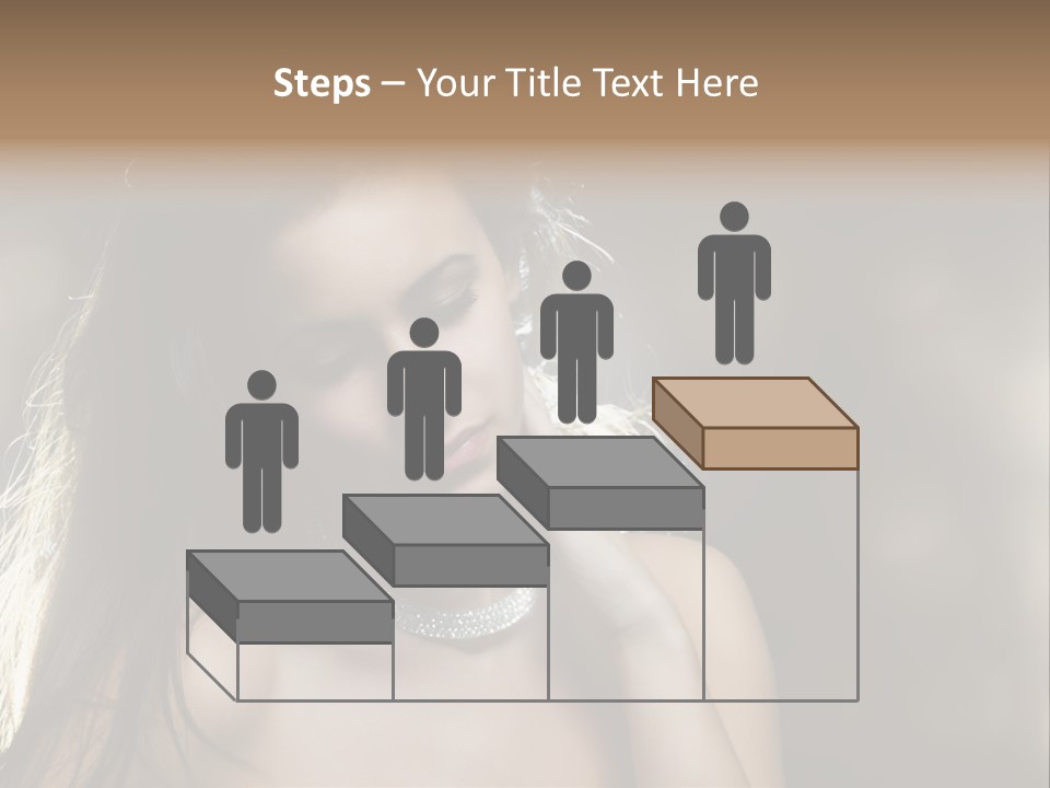 Black Care Eye PowerPoint Template
