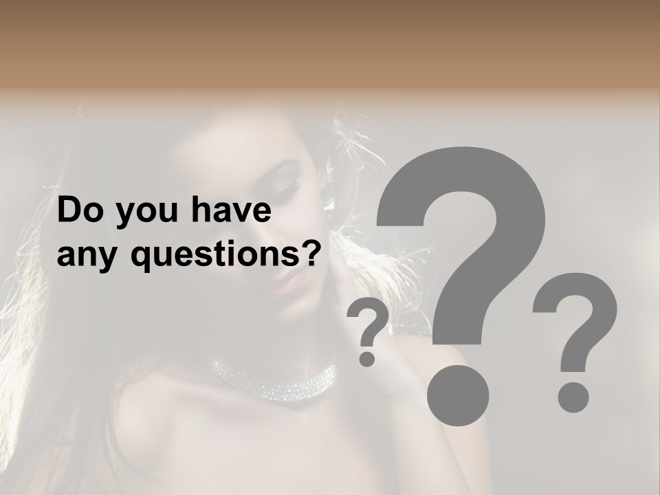 Black Care Eye PowerPoint Template