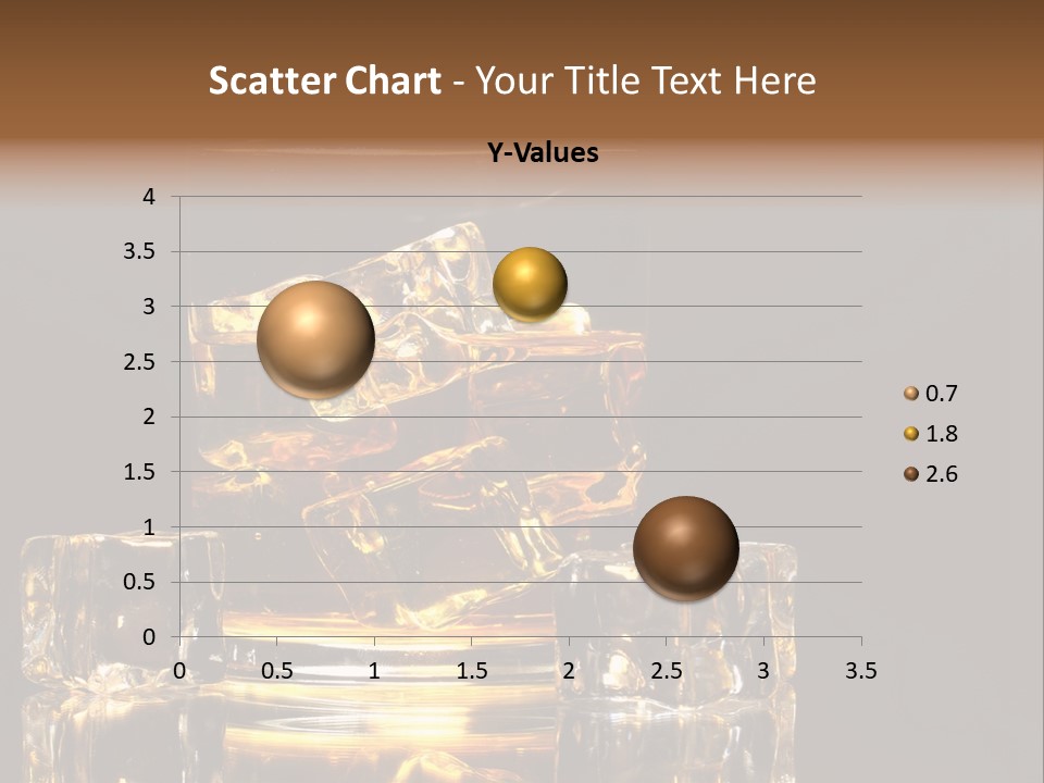 Color Background Golden PowerPoint Template