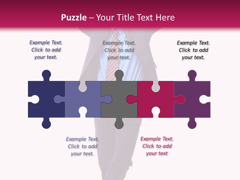 Accountant Meet Male PowerPoint Template