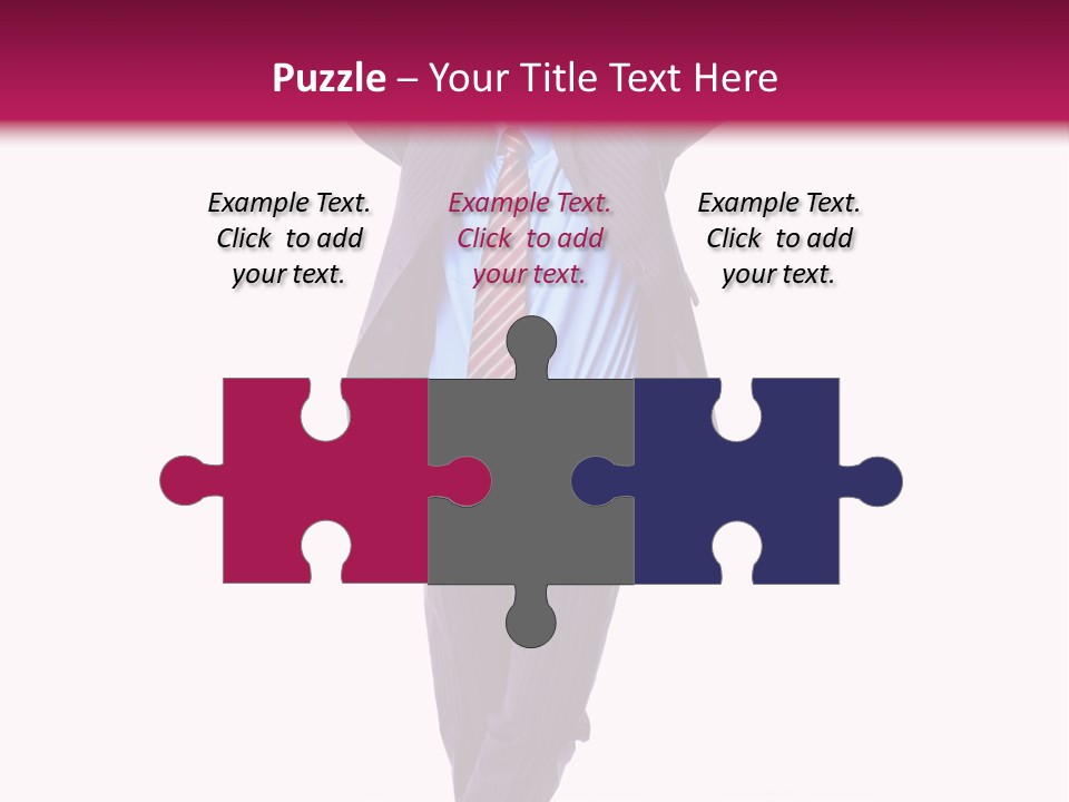 Accountant Meet Male PowerPoint Template