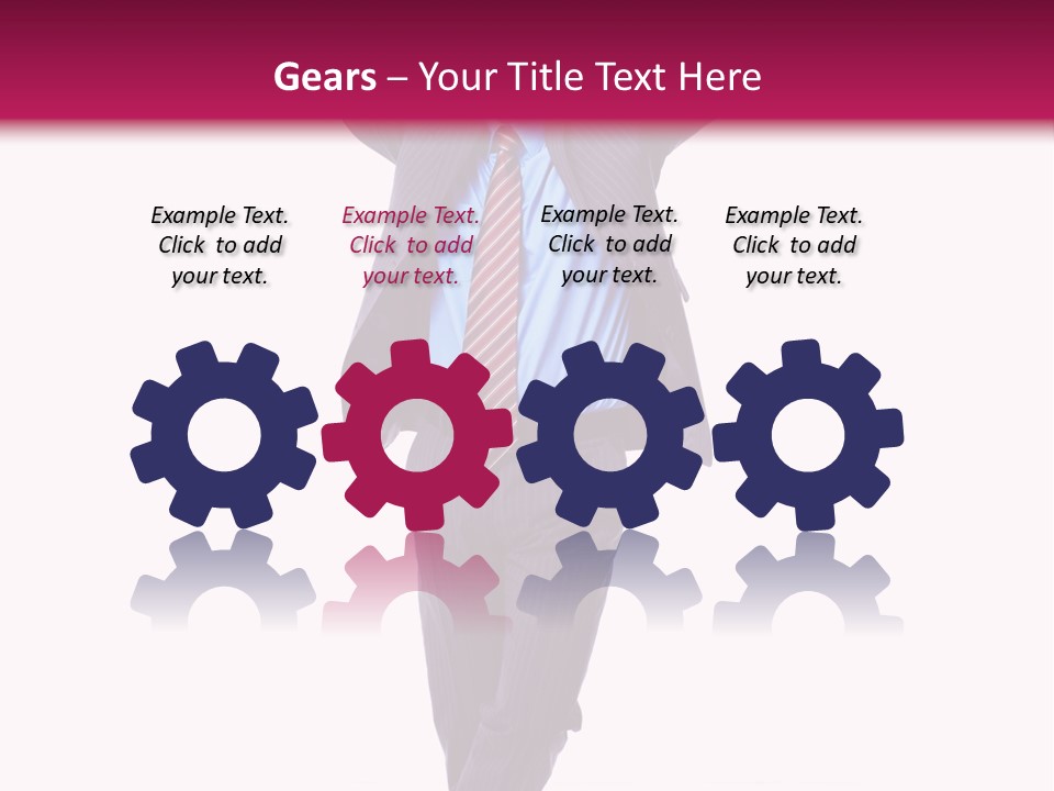 Accountant Meet Male PowerPoint Template