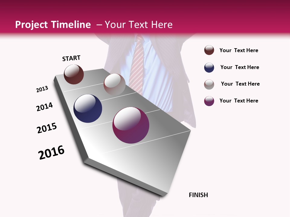 Accountant Meet Male PowerPoint Template