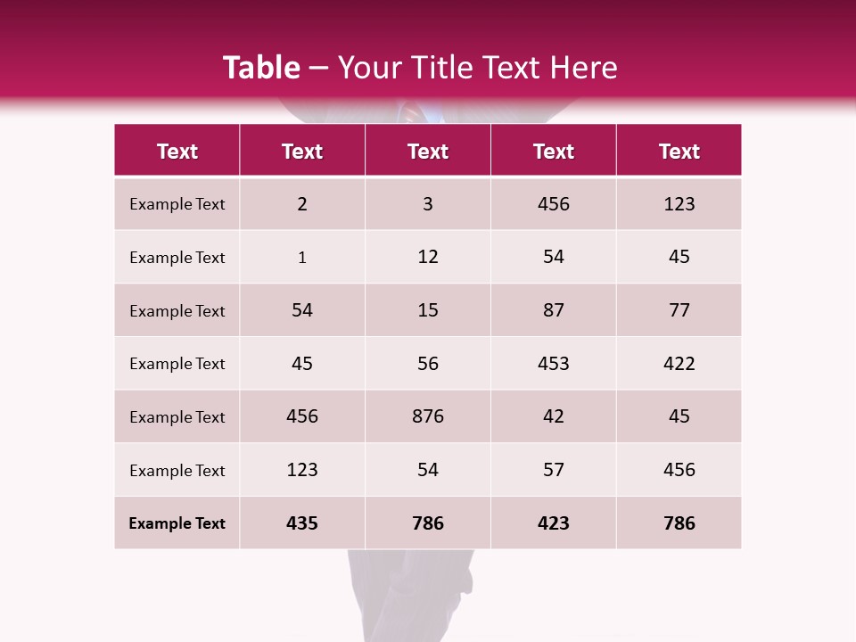 Accountant Meet Male PowerPoint Template