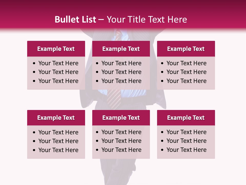 Accountant Meet Male PowerPoint Template