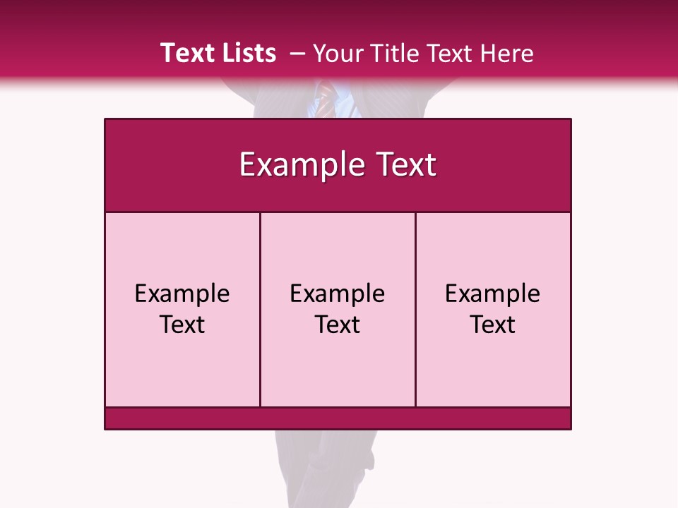 Accountant Meet Male PowerPoint Template