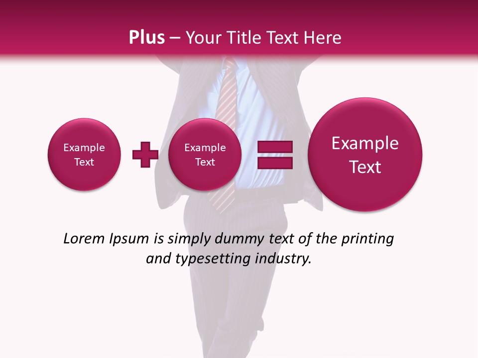 Accountant Meet Male PowerPoint Template