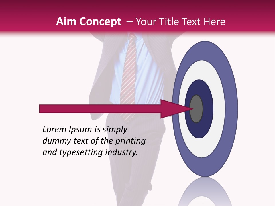 Accountant Meet Male PowerPoint Template