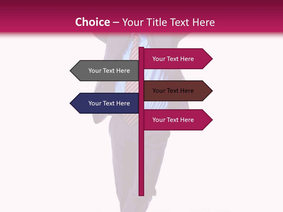Accountant Meet Male PowerPoint Template