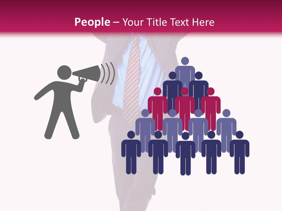 Accountant Meet Male PowerPoint Template