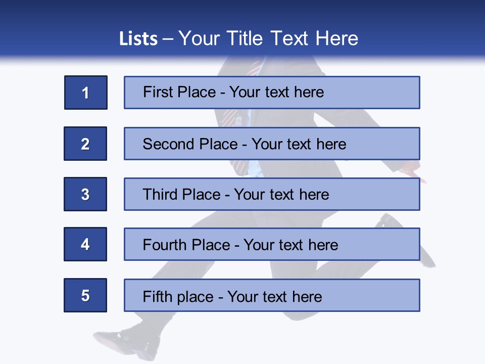 Executive Employee Confident PowerPoint Template